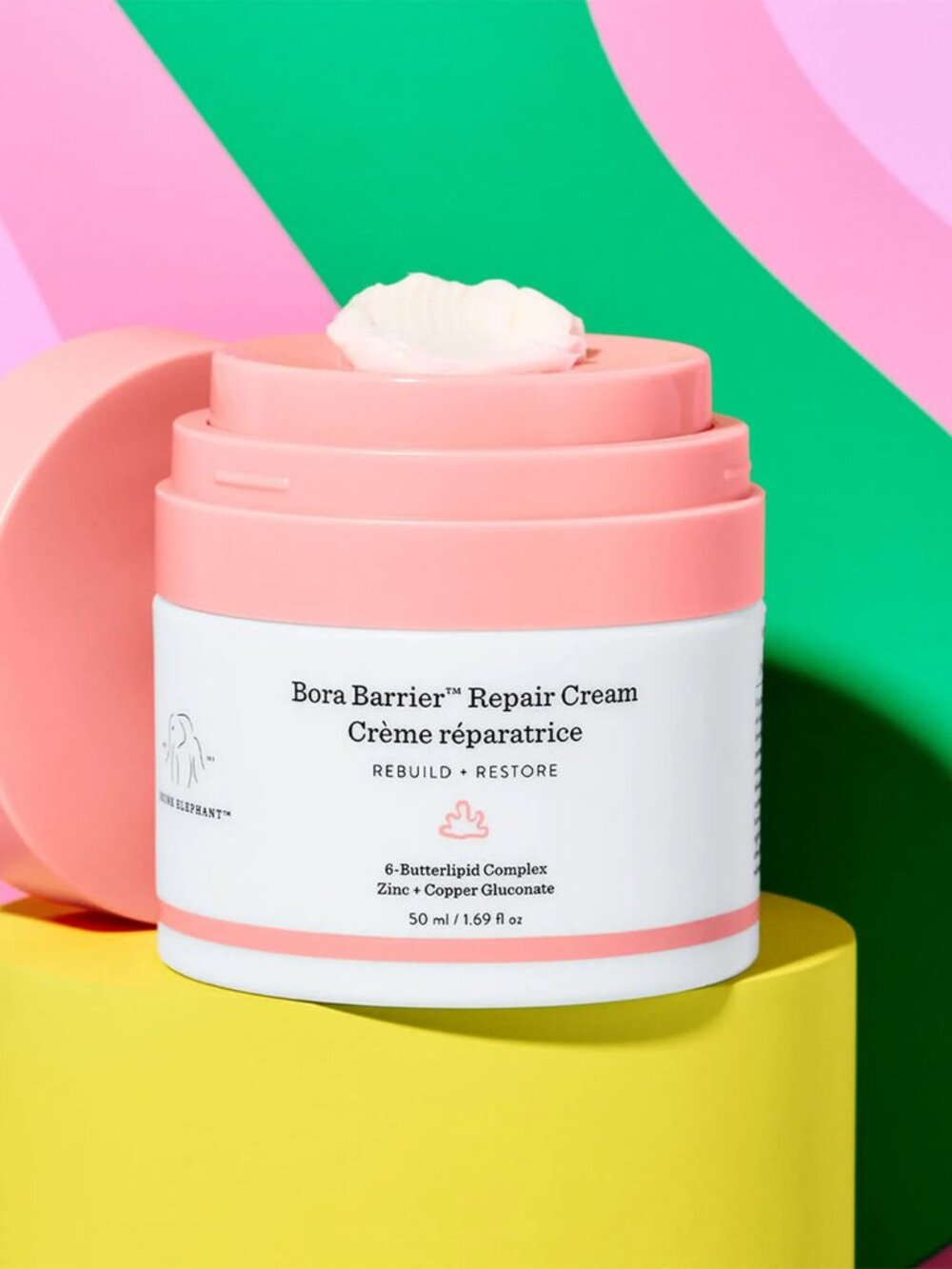 NEW & 1/2 PRICE🔶 Drunk Elephant BORA BARRIER Rich Repair Cream 50mL🔶NEW